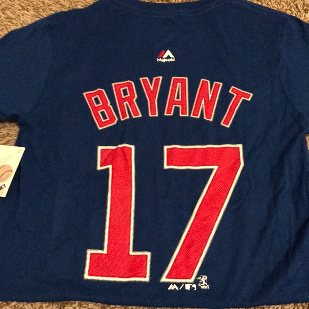 NWT Chicago Cubs Boys Bryant Shirt 10/12